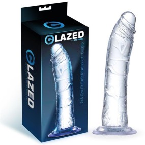 Dildo realistico di colore trasparente impermeabile X-RAY