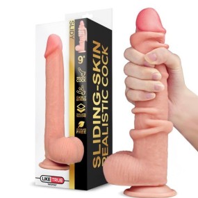 Mr Intense 17 Pene Realistico in PVC e Gomma con Testicoli e