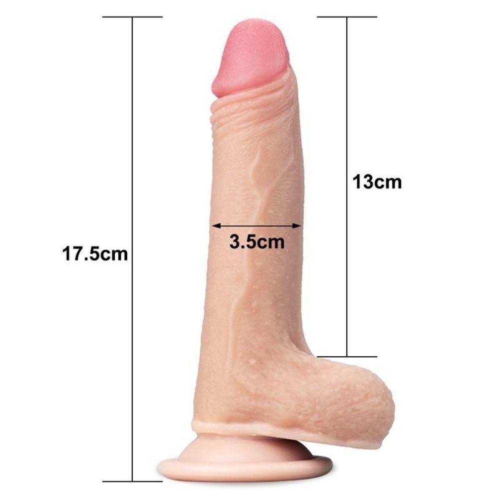 DILDO REALISTICO FLESSIBILE LOVETOY SLIDING SKIN